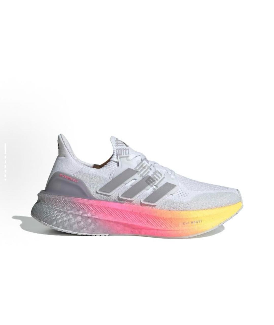 ADIDAS Белые текстильные кроссовки, фото 8