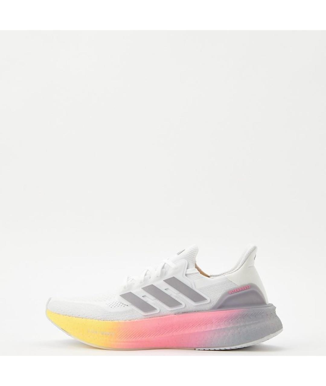 ADIDAS Белые текстильные кроссовки, фото 2