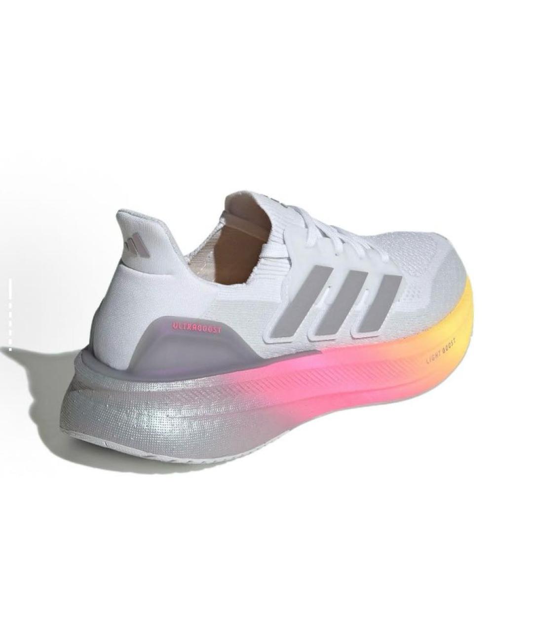 ADIDAS Белые текстильные кроссовки, фото 5