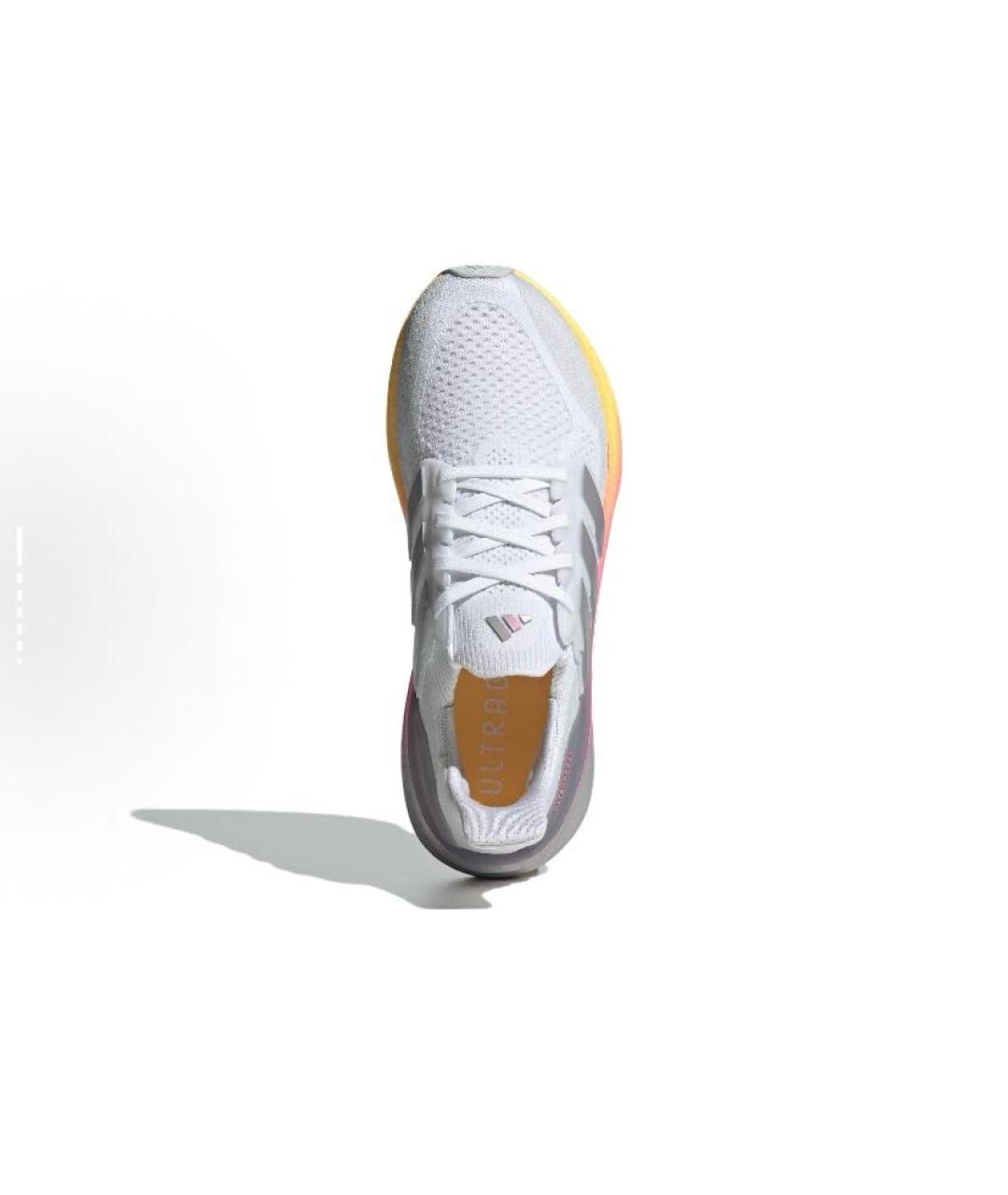 ADIDAS Белые текстильные кроссовки, фото 6