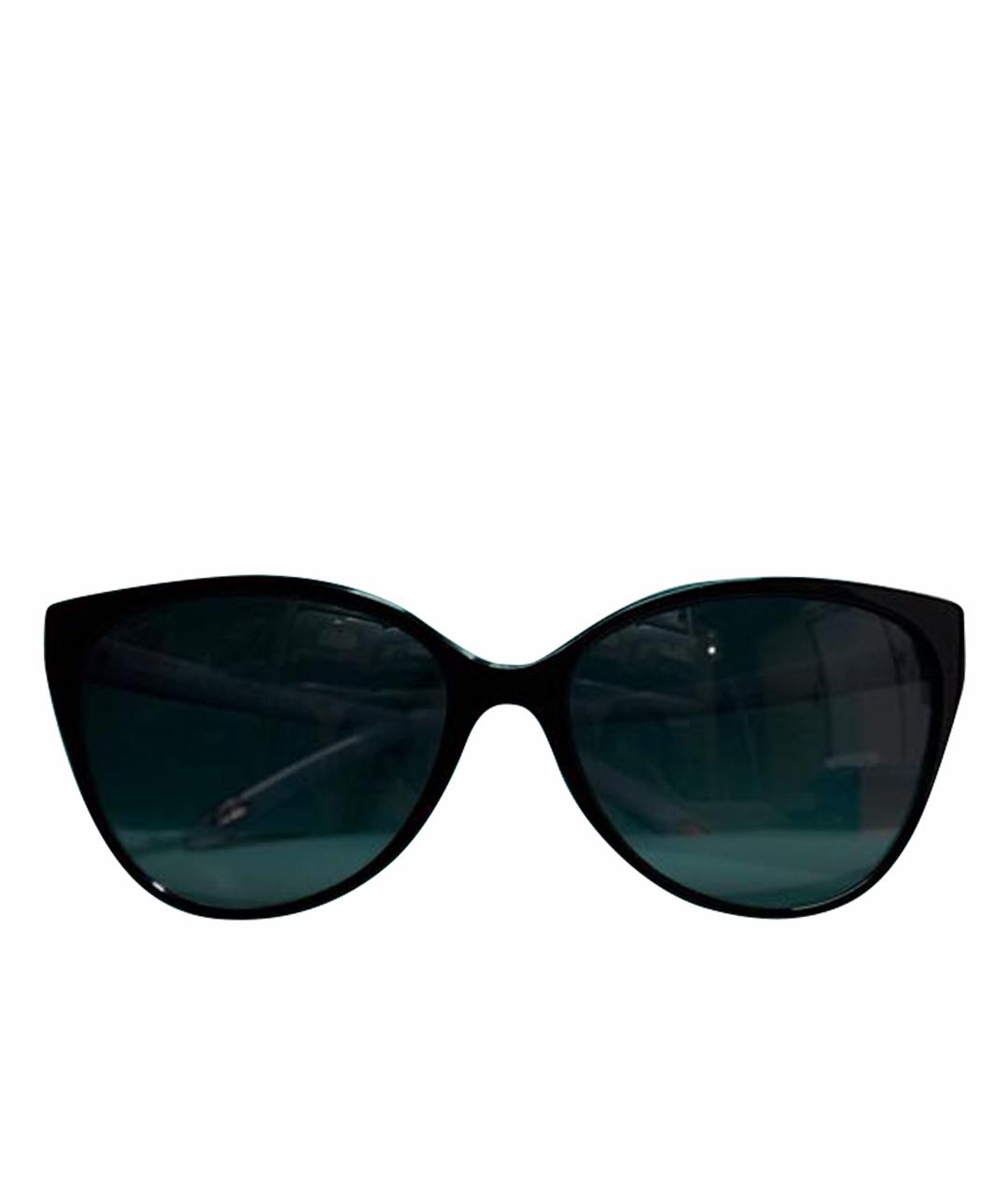 TIFFANY&CO Черные пластиковые солнцезащитные очки, фото 1
