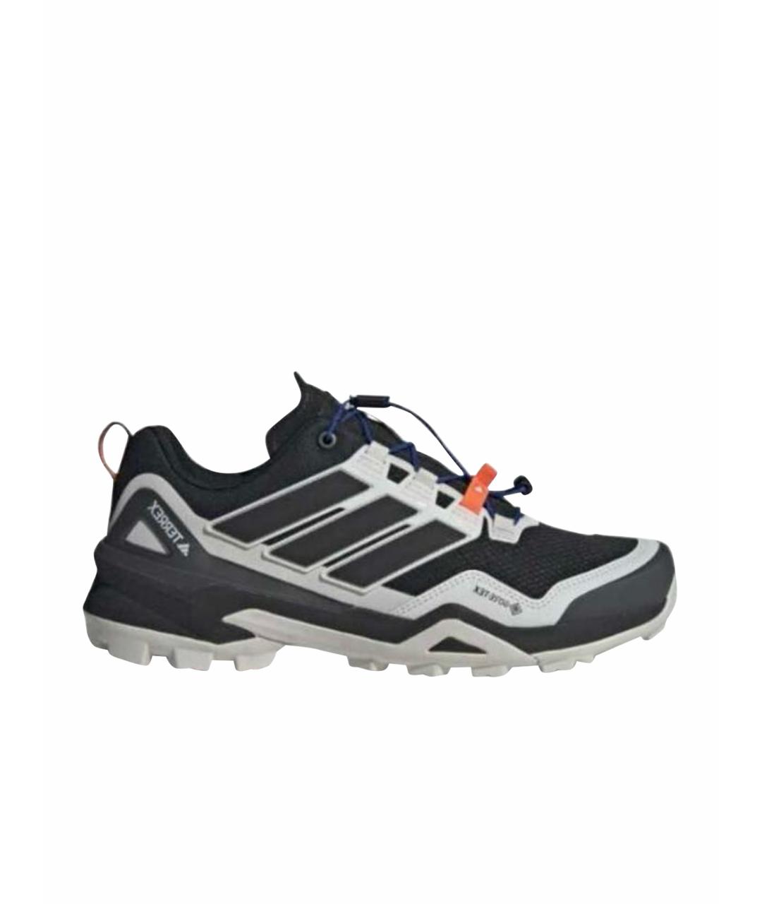 ADIDAS Черные текстильные кроссовки, фото 1