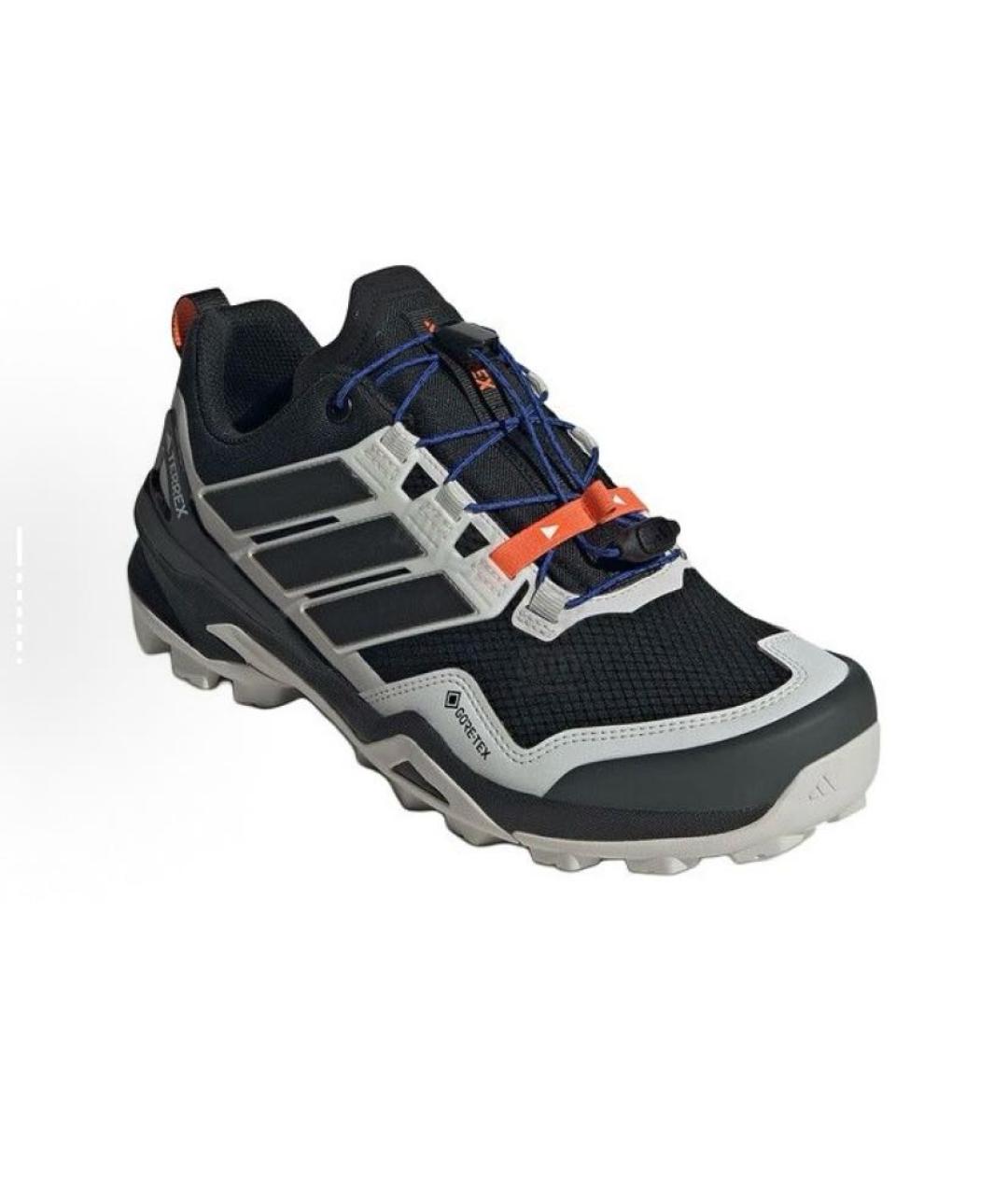 ADIDAS Черные текстильные кроссовки, фото 4
