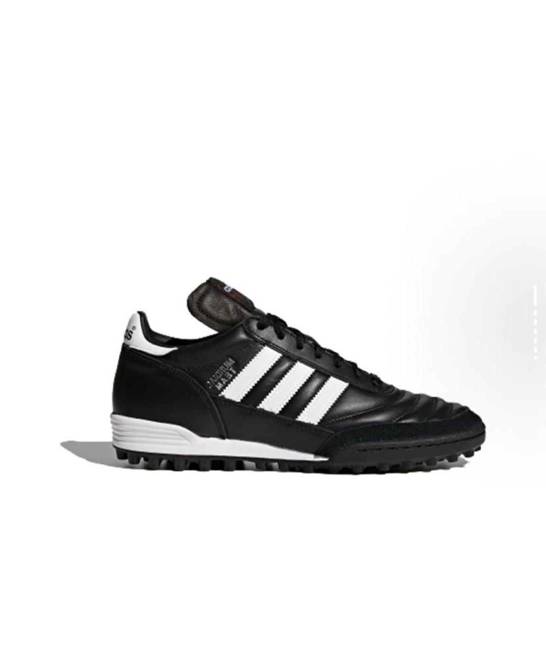 ADIDAS Черные кожаные кроссовки, фото 7
