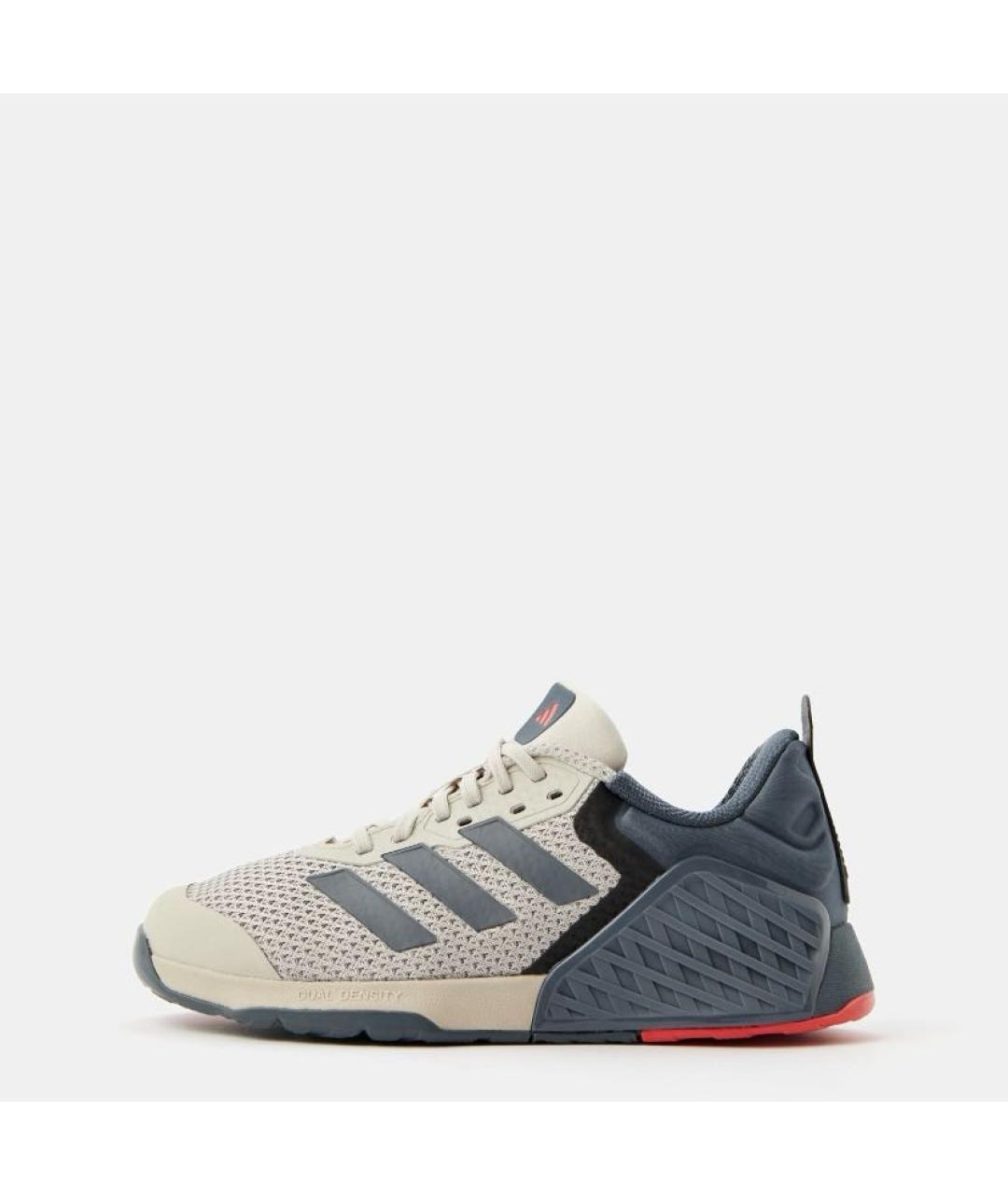 ADIDAS Бежевые текстильные кроссовки, фото 2