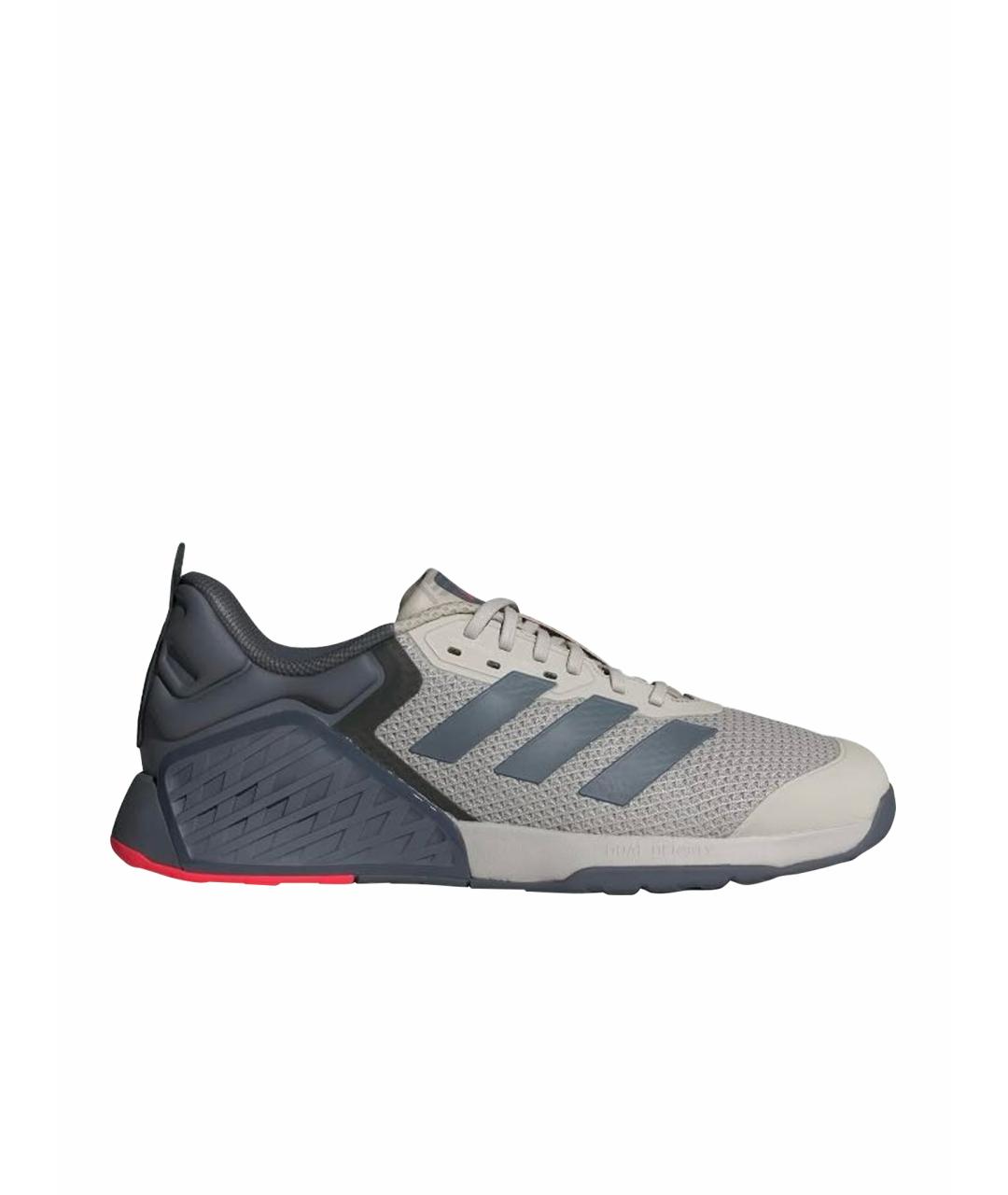 ADIDAS Бежевые текстильные кроссовки, фото 1