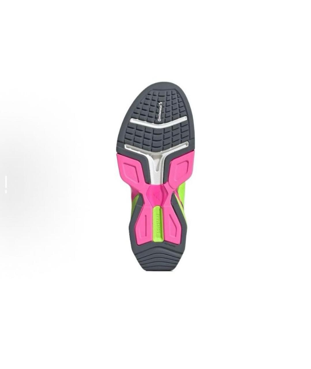 ADIDAS Салатовые текстильные кроссовки, фото 5