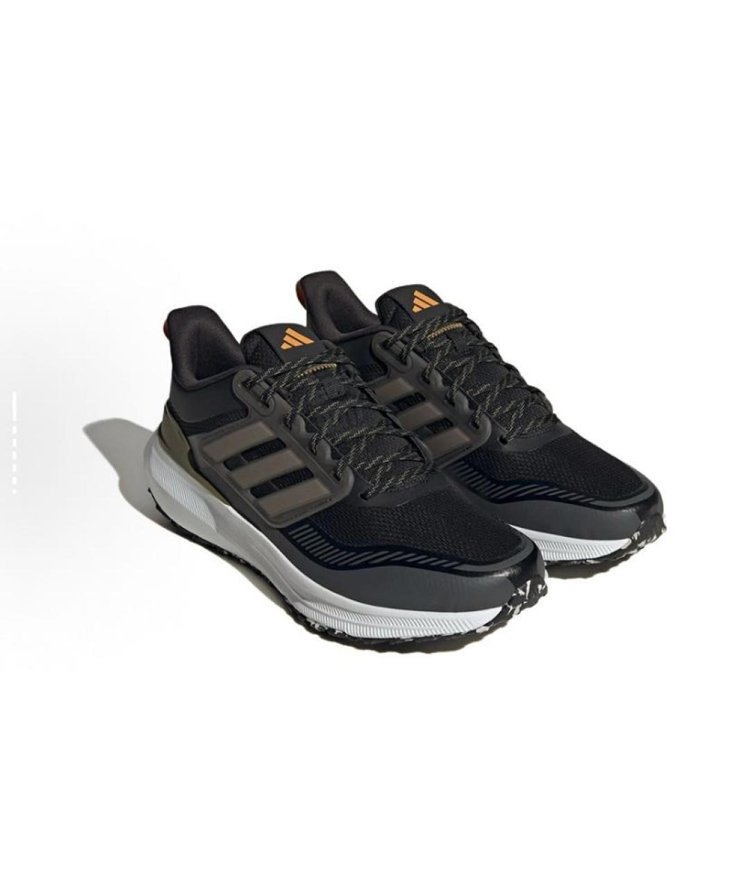 ADIDAS Черные текстильные кроссовки, фото 4