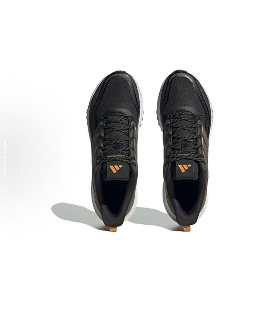 ADIDAS Черные текстильные кроссовки, фото 6