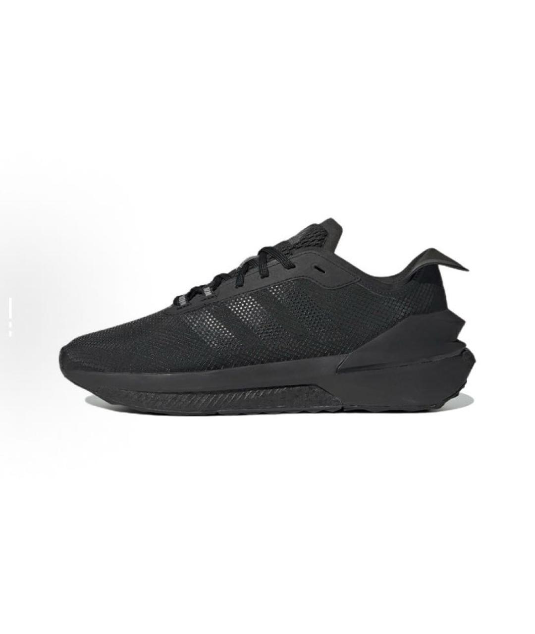 ADIDAS Черные текстильные кроссовки, фото 3