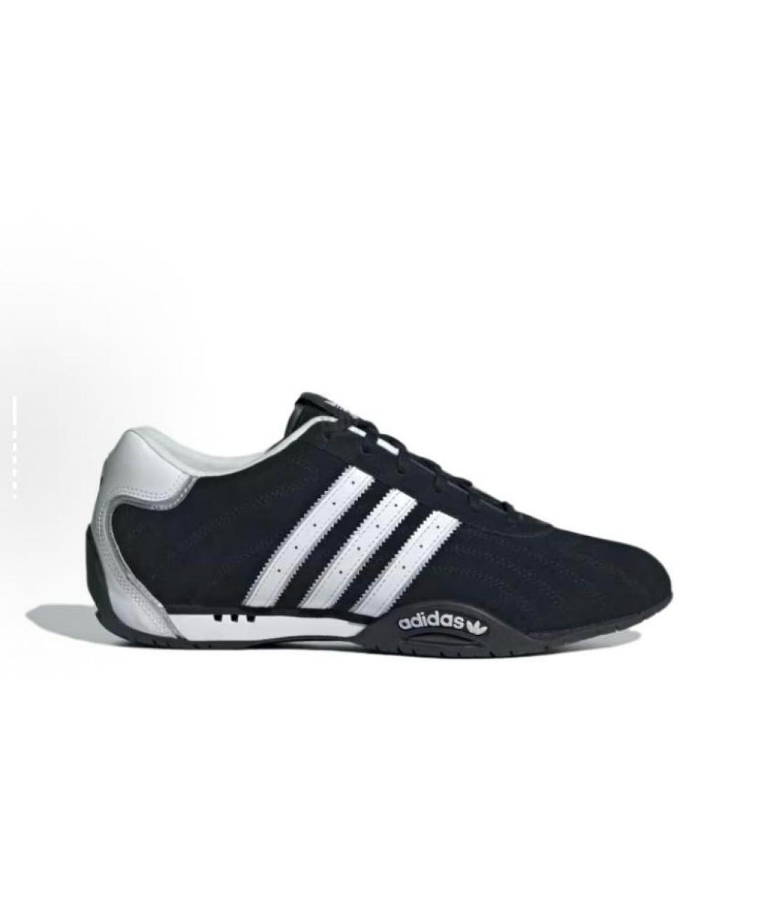 ADIDAS Черные замшевые кроссовки, фото 7