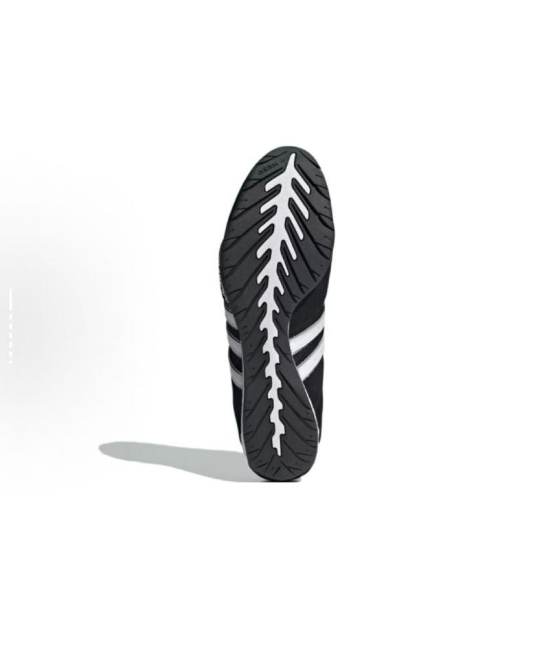 ADIDAS Черные замшевые кроссовки, фото 6