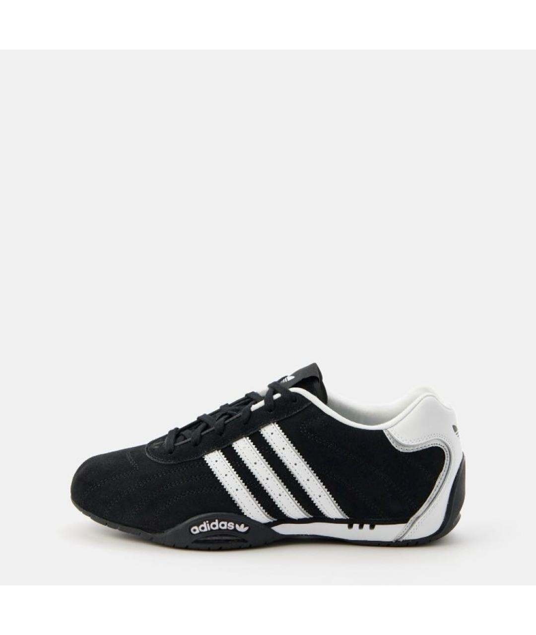 ADIDAS Черные замшевые кроссовки, фото 2