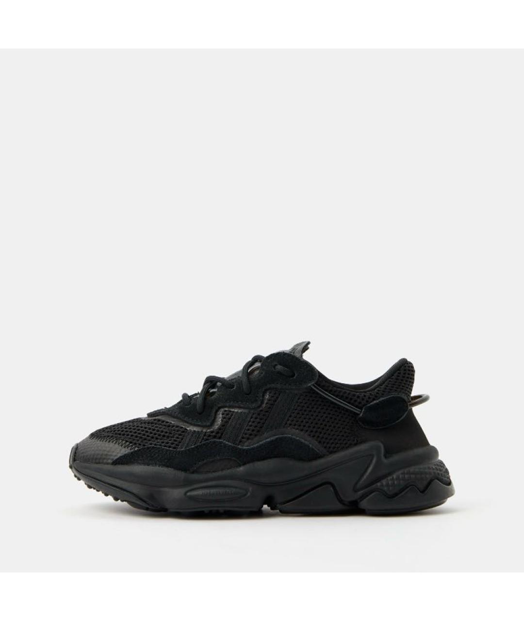 ADIDAS Черные текстильные кроссовки, фото 2