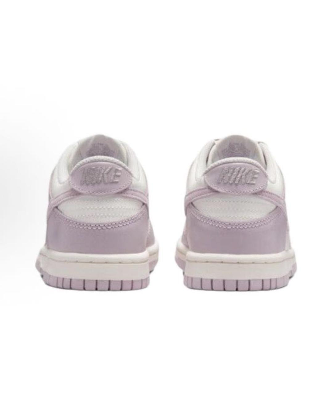 NIKE Розовые кеды из искусственной кожи, фото 4