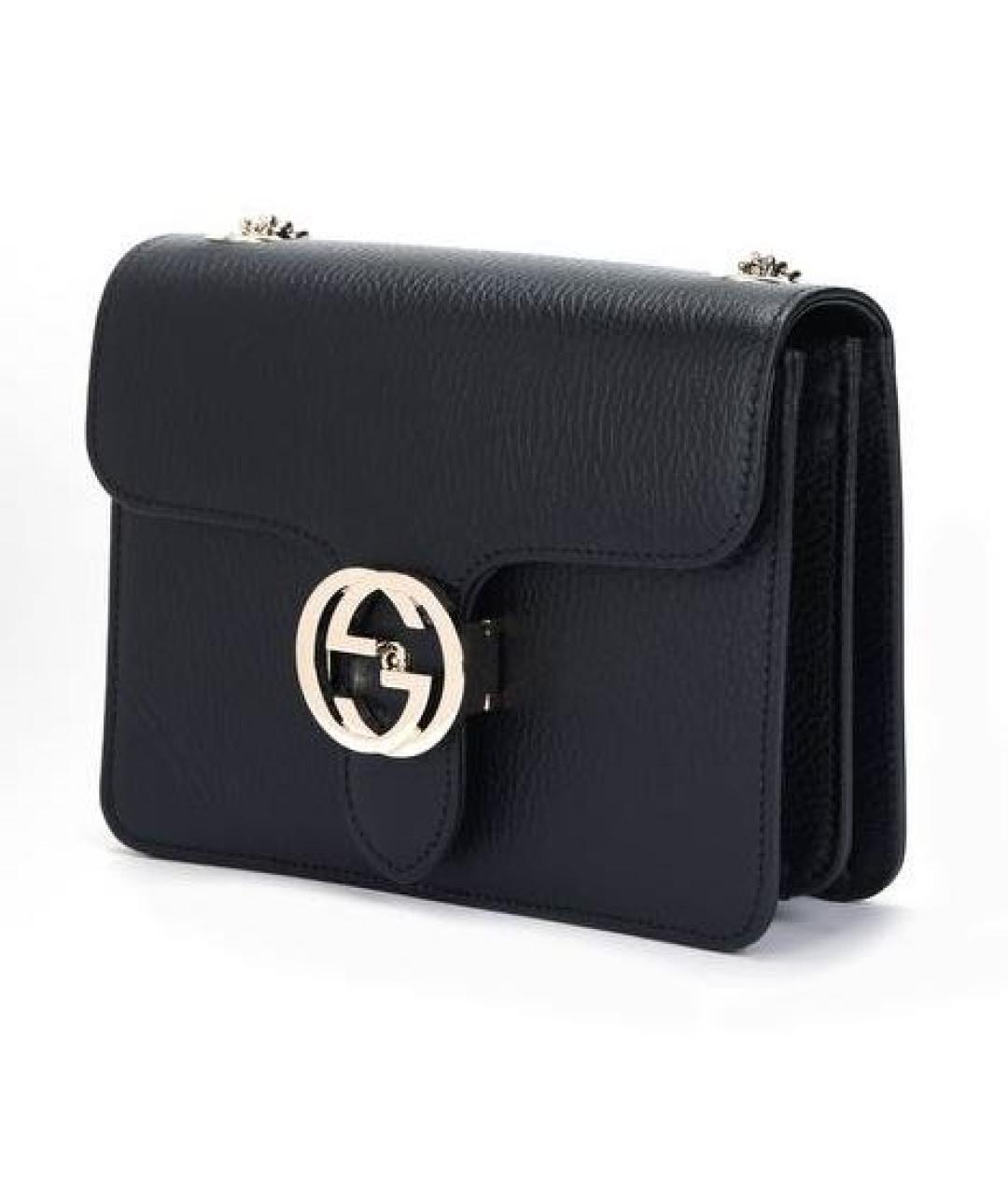 GUCCI Черная сумка с короткими ручками, фото 9