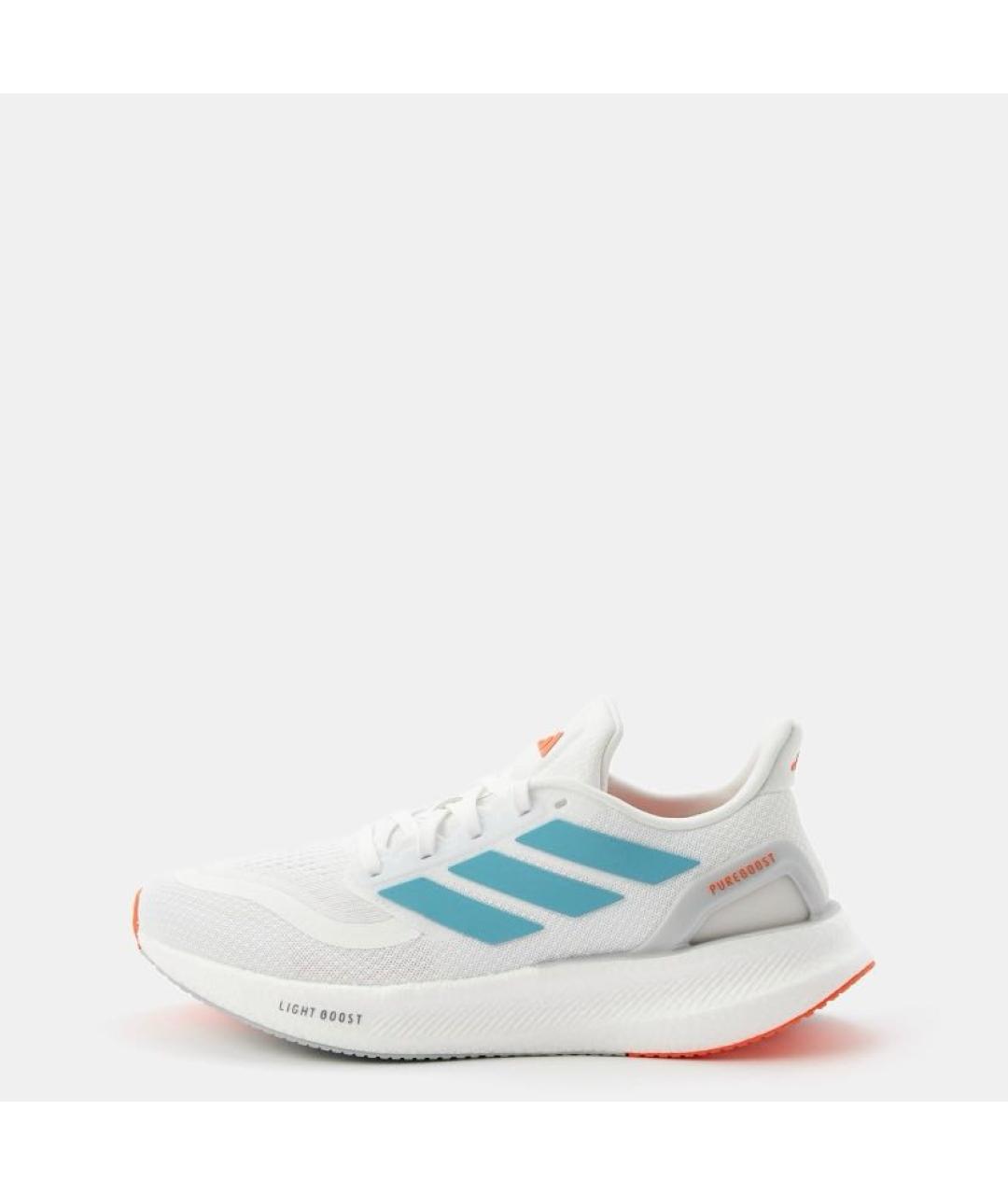 ADIDAS Белые текстильные кроссовки, фото 2
