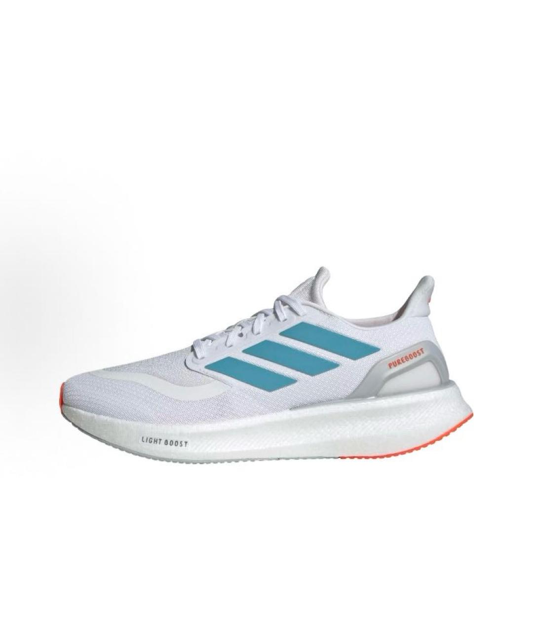 ADIDAS Белые текстильные кроссовки, фото 3