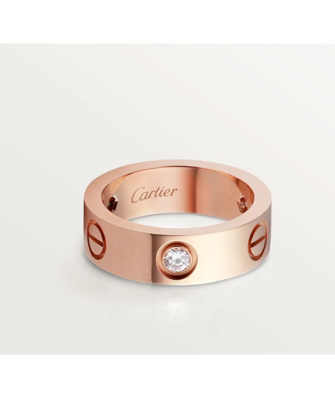 CARTIER Золотое кольцо из розового золота, фото 6