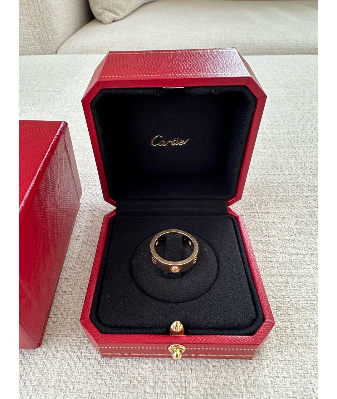 CARTIER Золотое кольцо из розового золота, фото 4