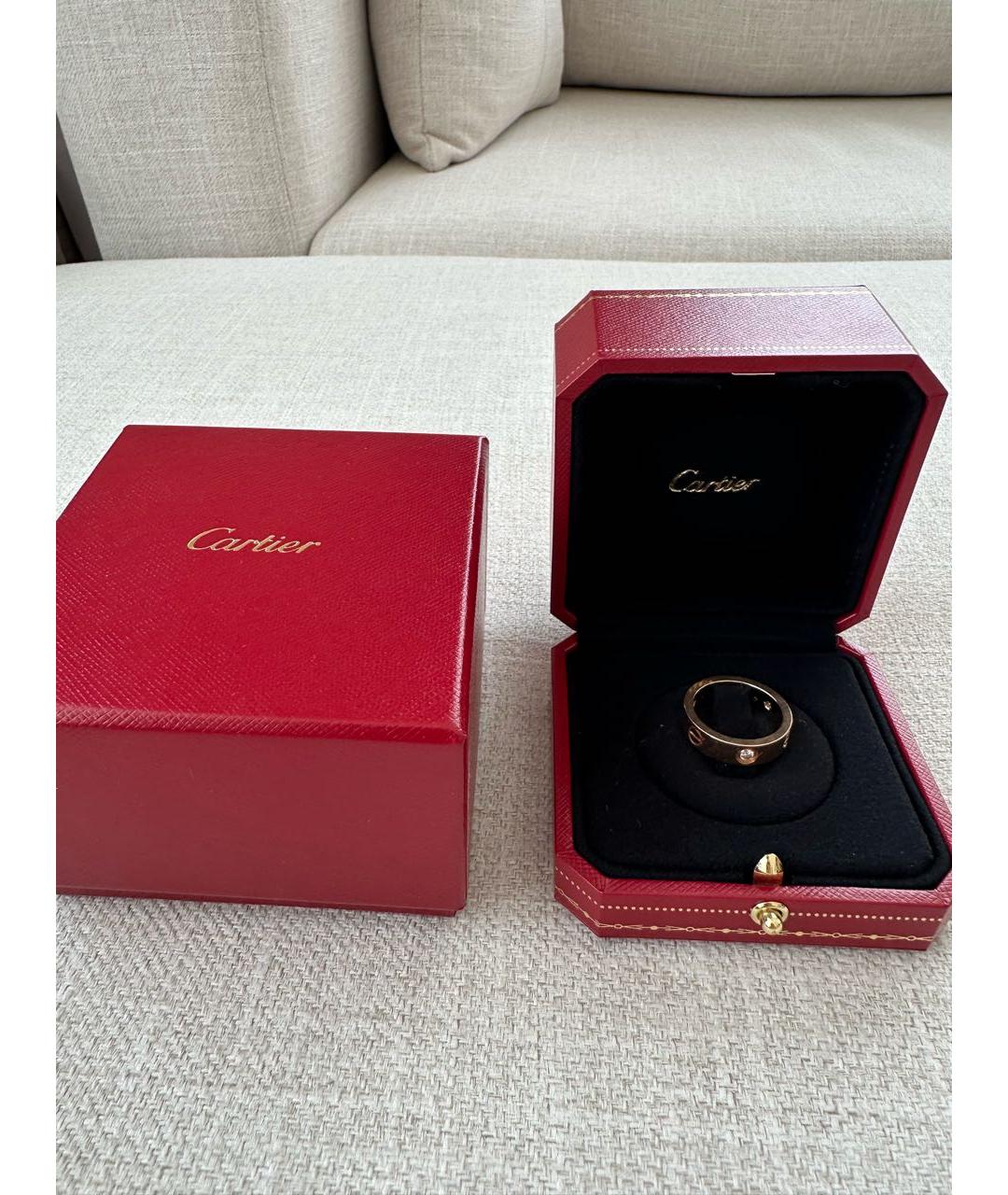 CARTIER Золотое кольцо из розового золота, фото 3