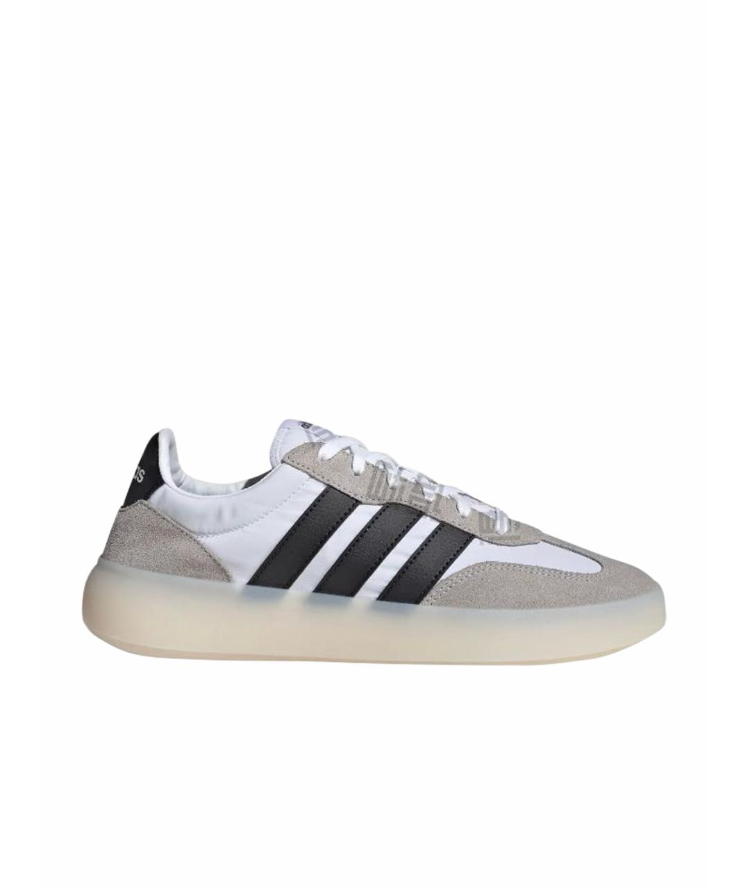 ADIDAS Белые текстильные кроссовки, фото 1