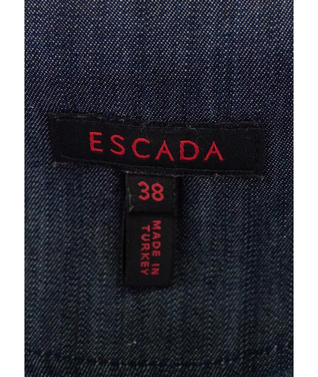 ESCADA Синяя блузы, фото 3