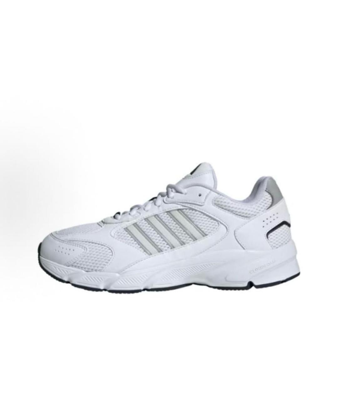 ADIDAS Белые текстильные кроссовки, фото 3