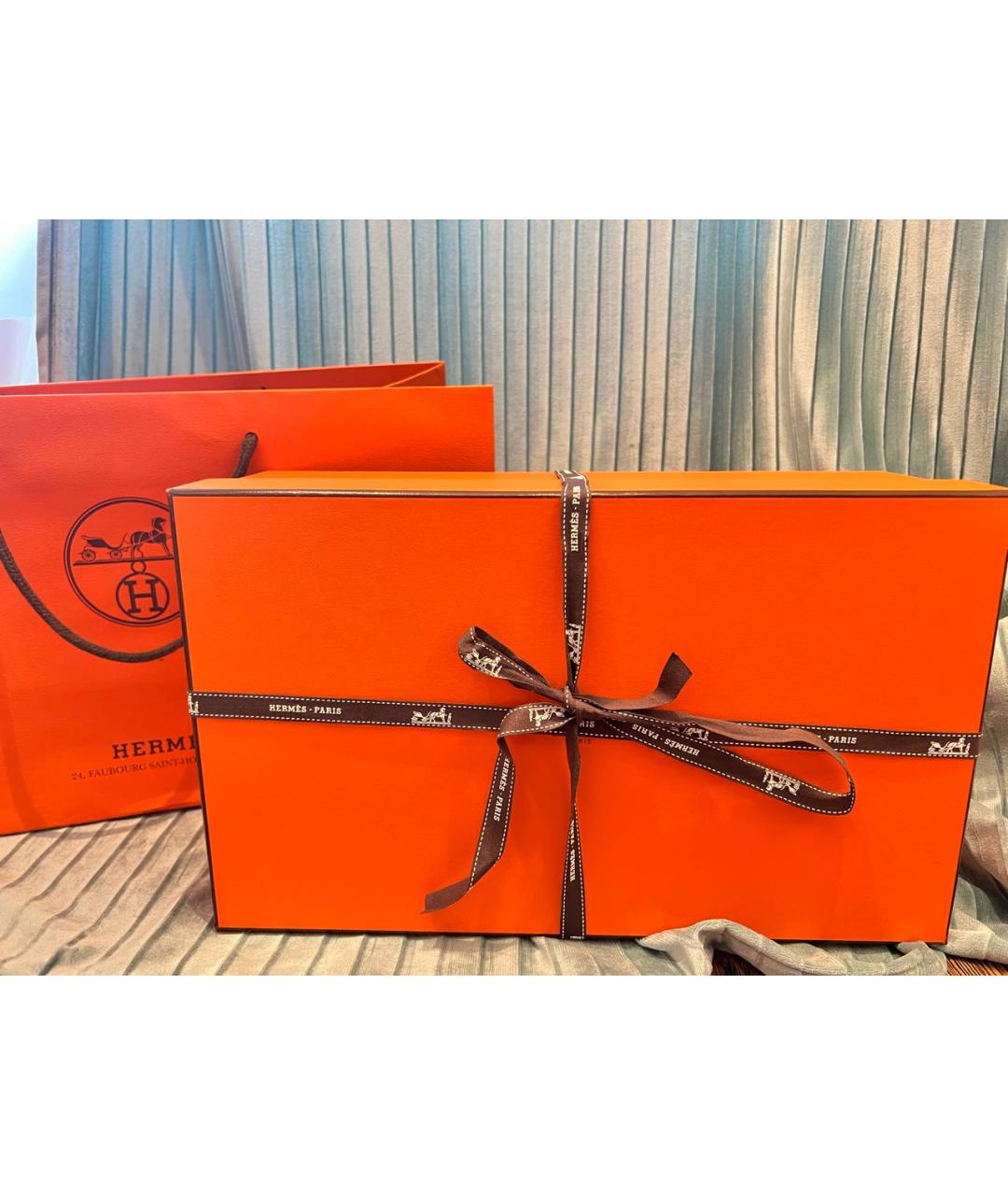 HERMES Черные текстильные низкие кроссовки / кеды, фото 5