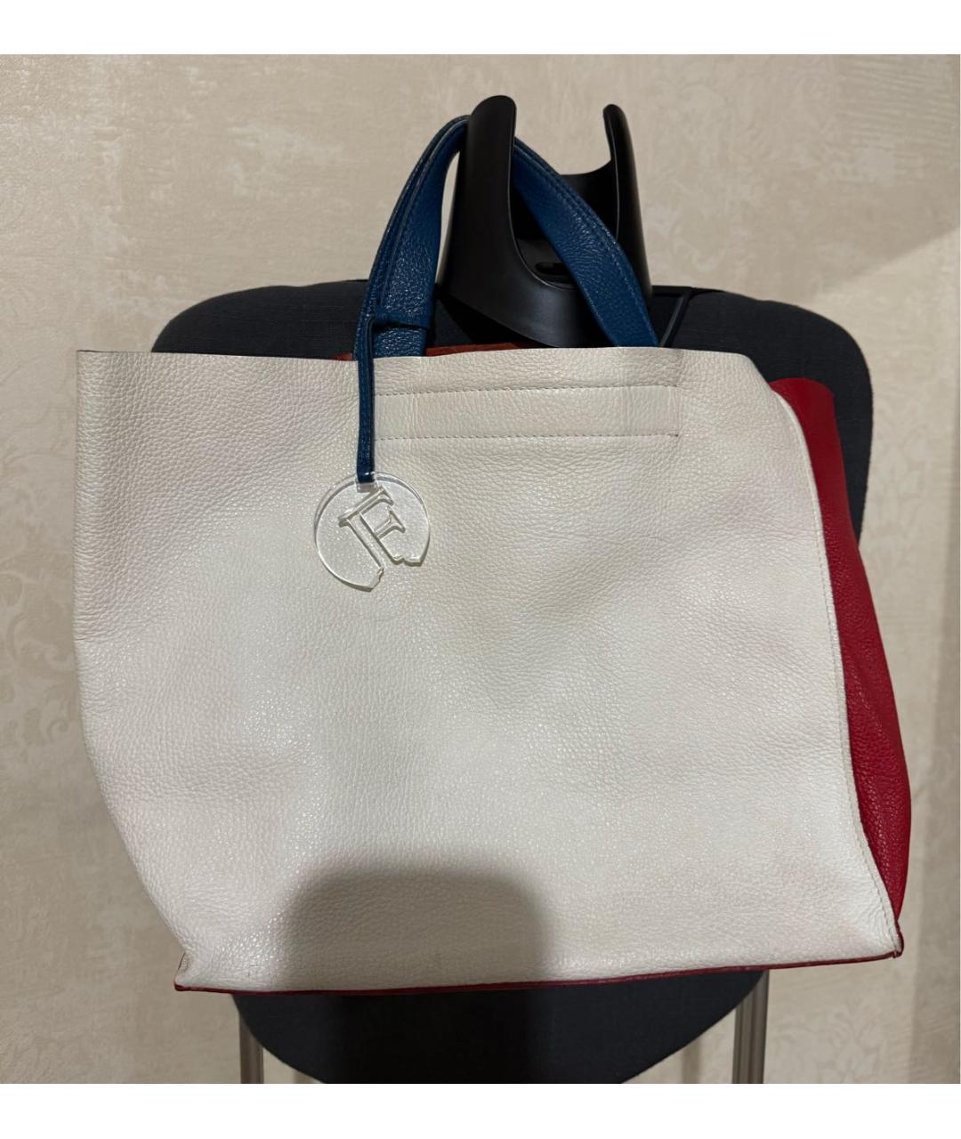 FURLA Мульти кожаная сумка с короткими ручками, фото 9