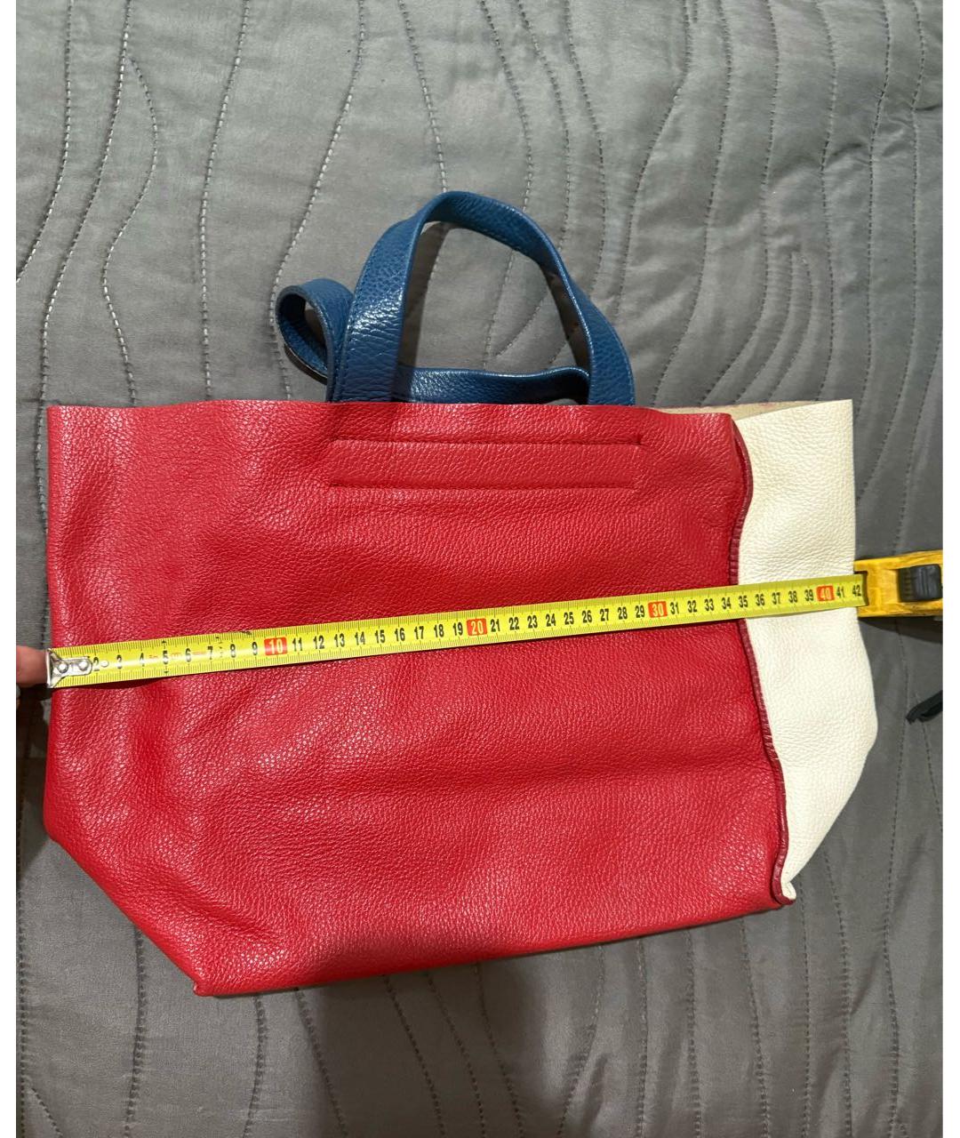 FURLA Мульти кожаная сумка с короткими ручками, фото 5
