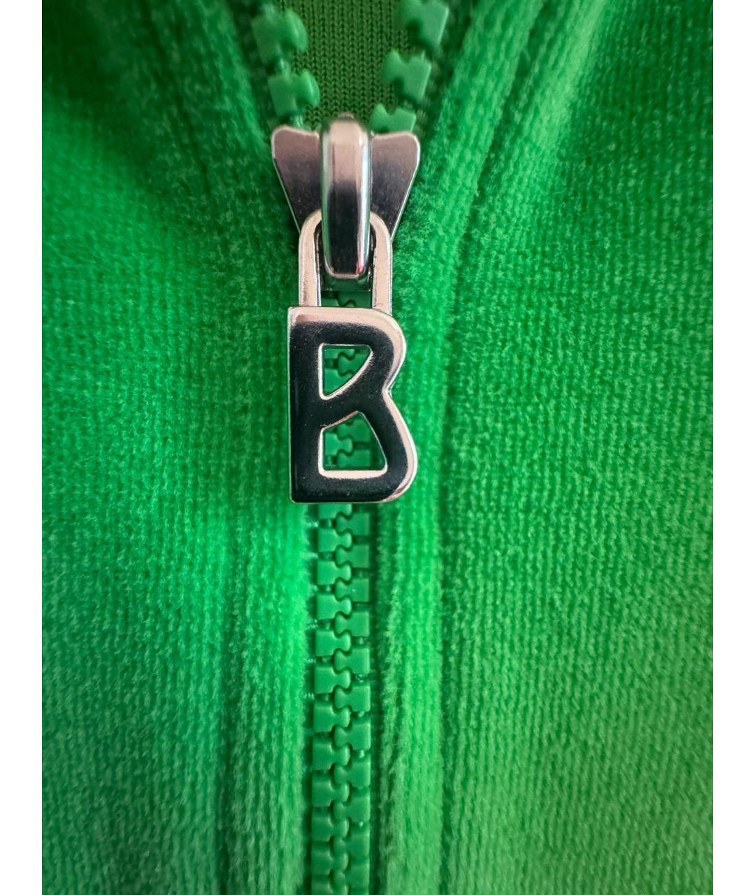 BOGNER Зеленая велюровая спортивная куртка, фото 8