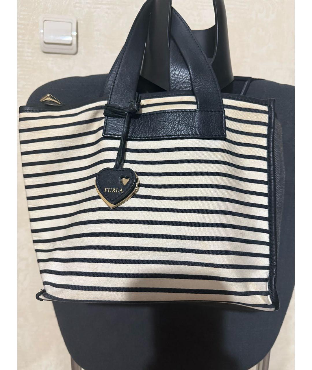FURLA Мульти тканевая сумка с короткими ручками, фото 8