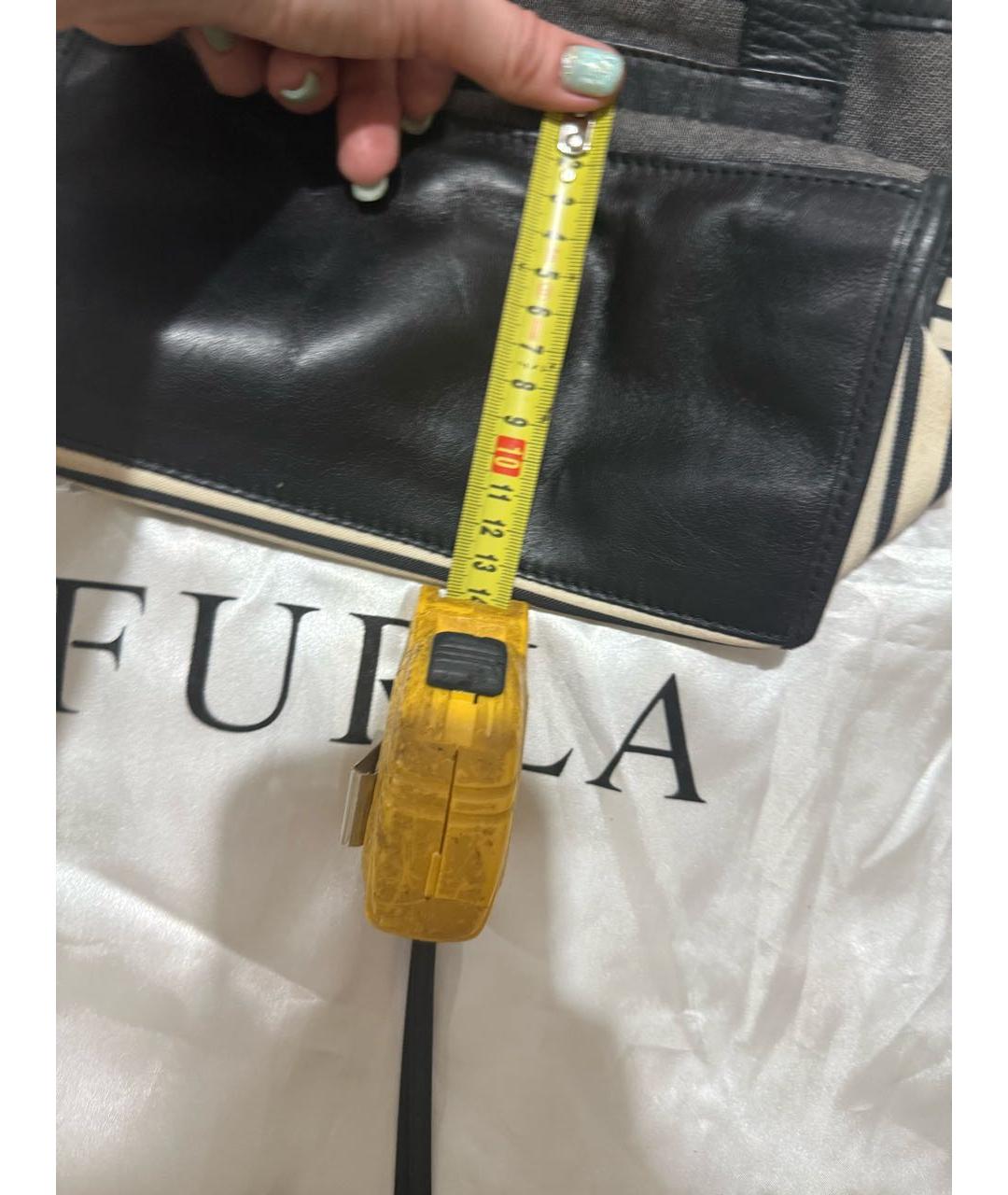 FURLA Мульти тканевая сумка с короткими ручками, фото 7
