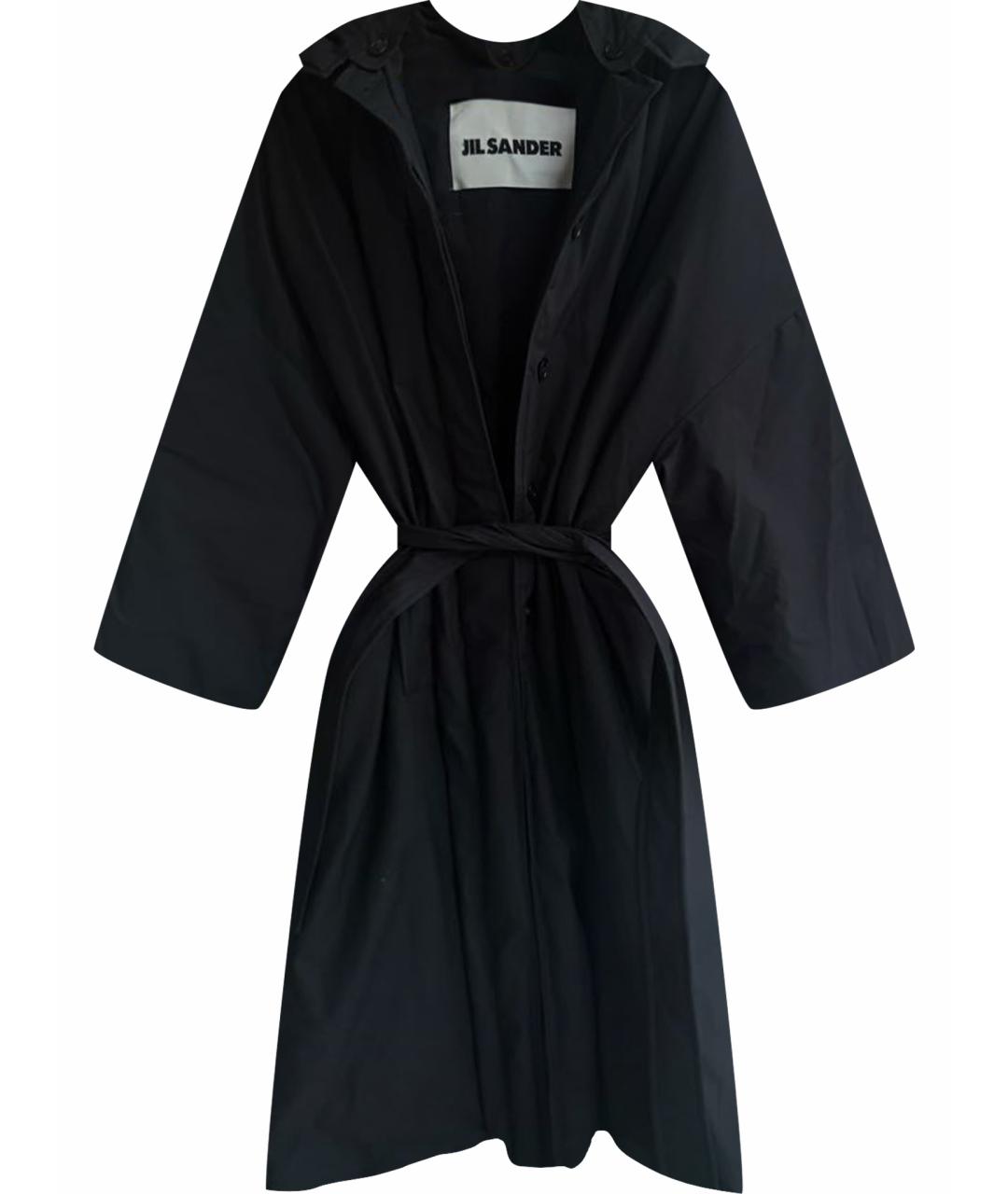 JIL SANDER Черный пуховик, фото 1