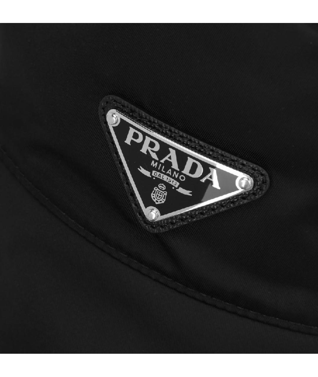 PRADA Черная шляпа, фото 5