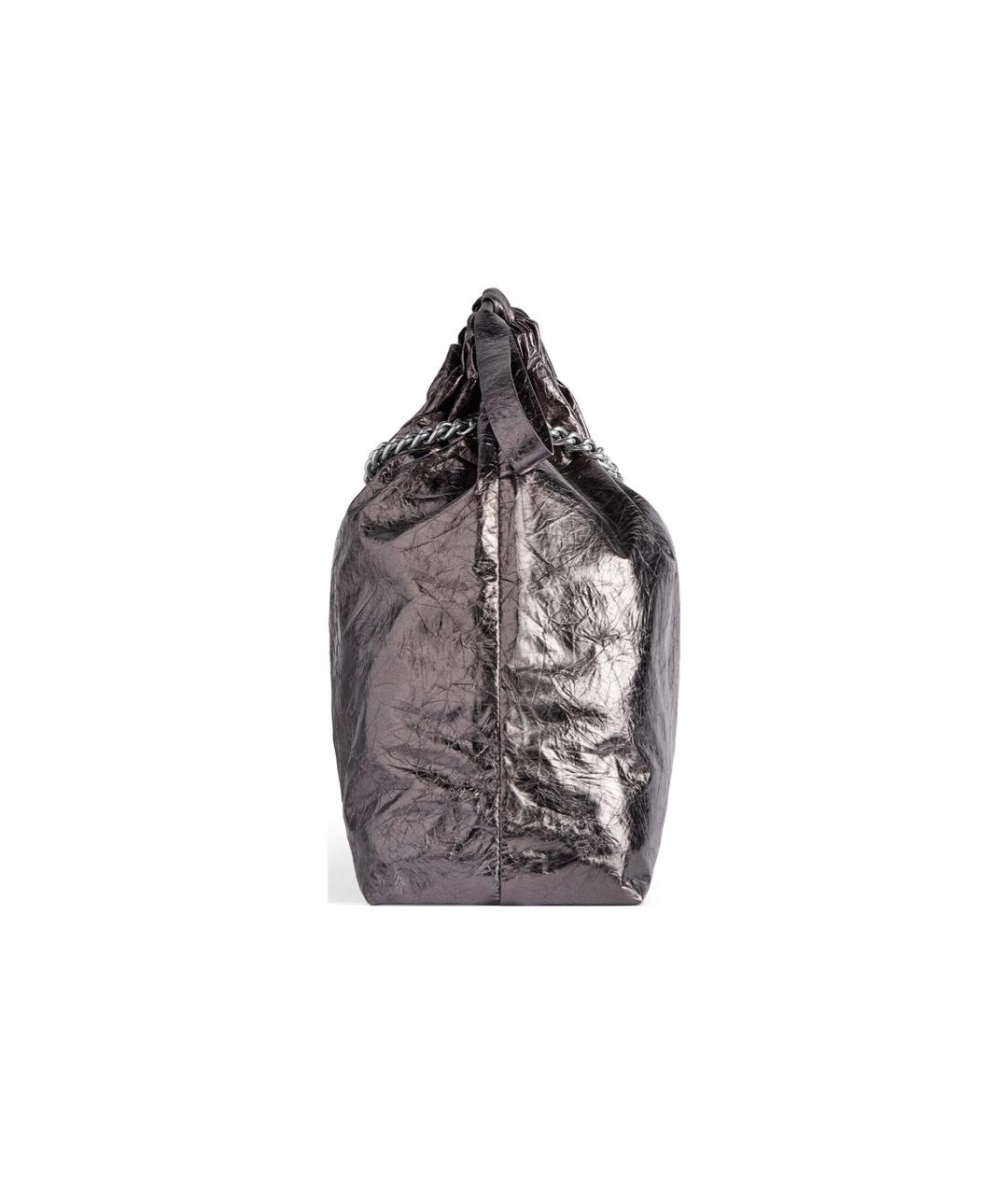 BALENCIAGA Серая сумка с короткими ручками, фото 3