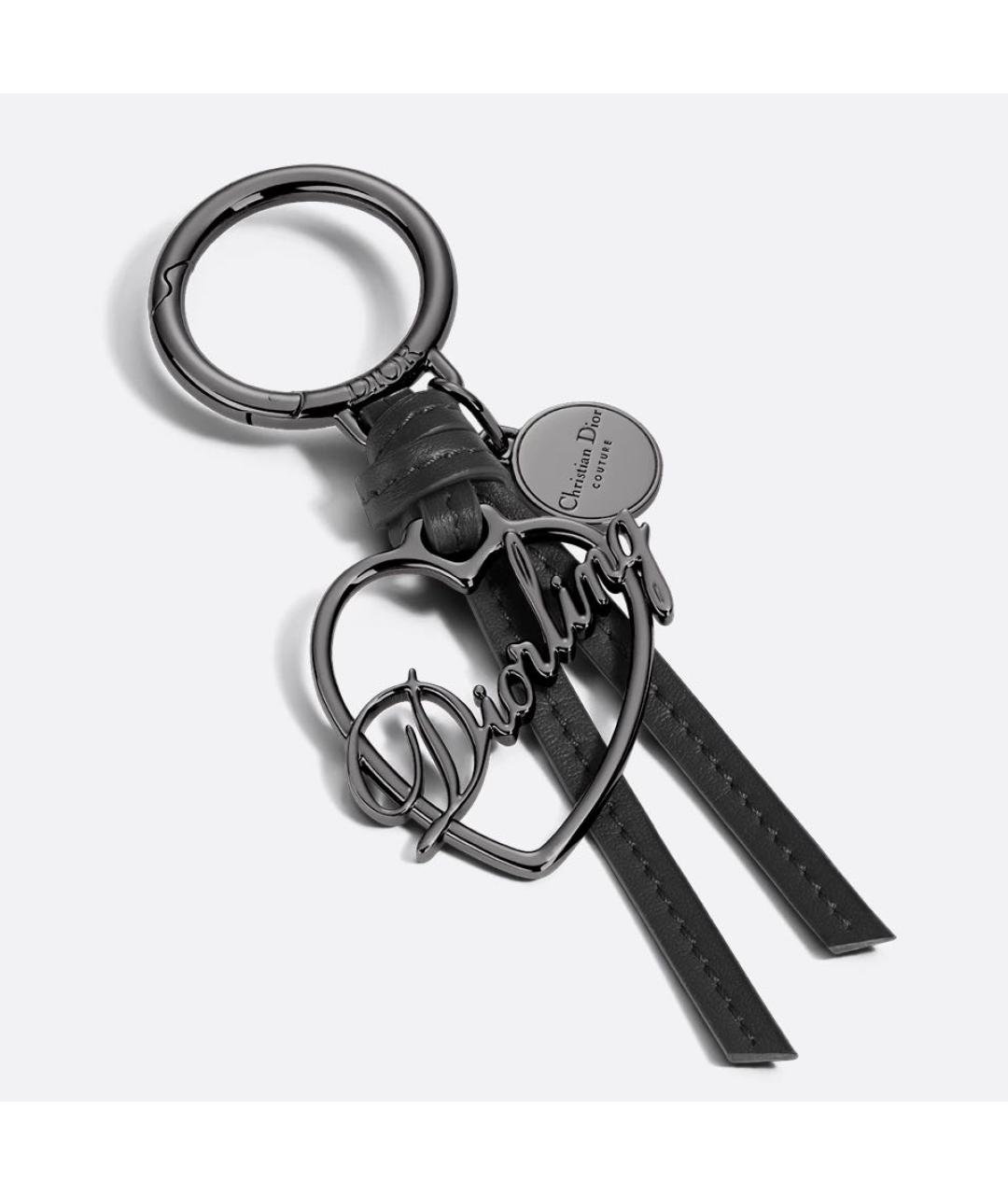 CHRISTIAN DIOR Серый брелок, фото 2