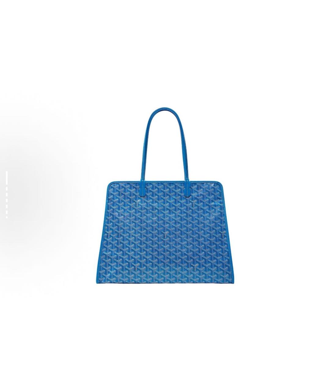 GOYARD Синяя кожаная сумка тоут, фото 2