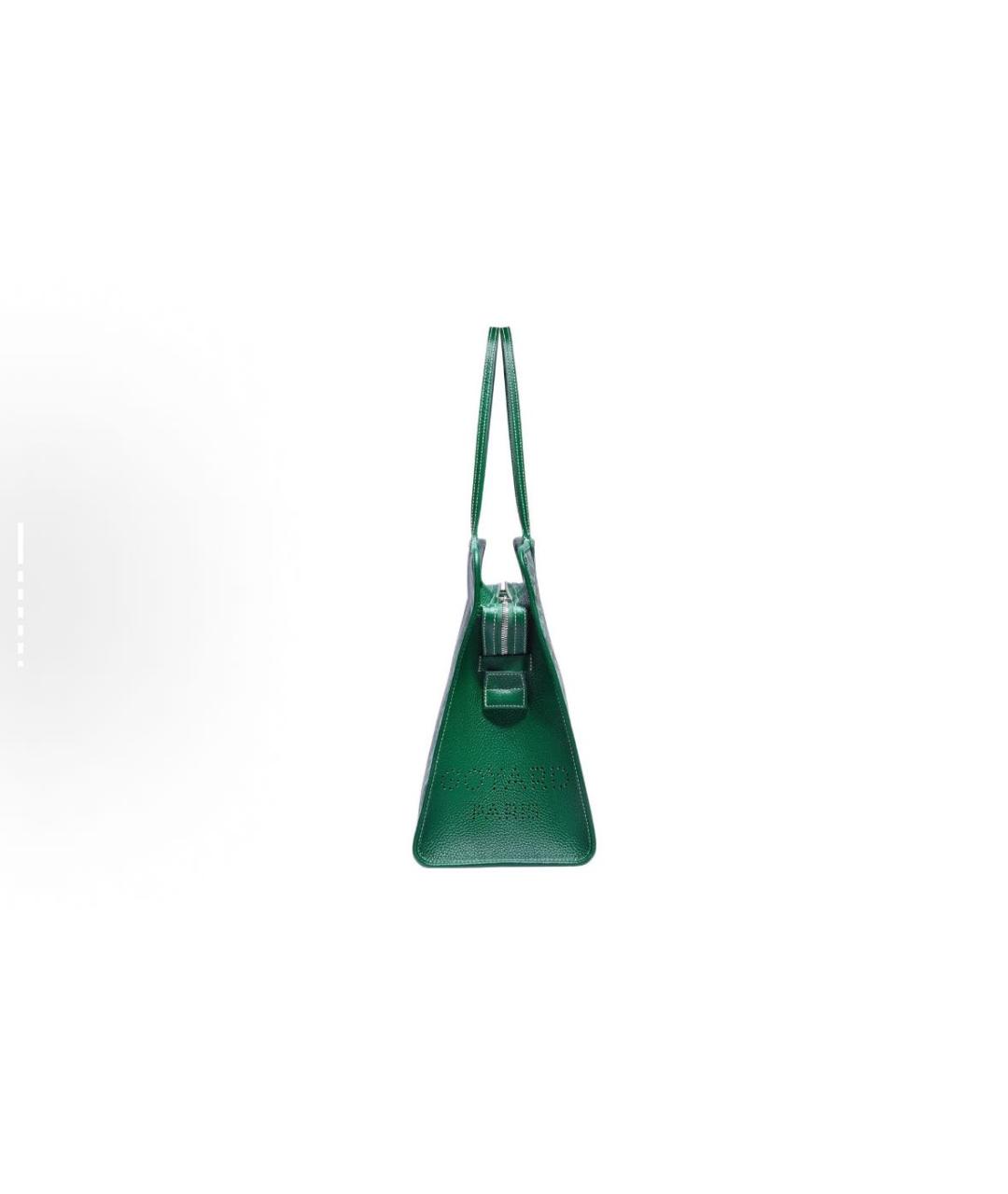 GOYARD Зеленая кожаная сумка тоут, фото 3