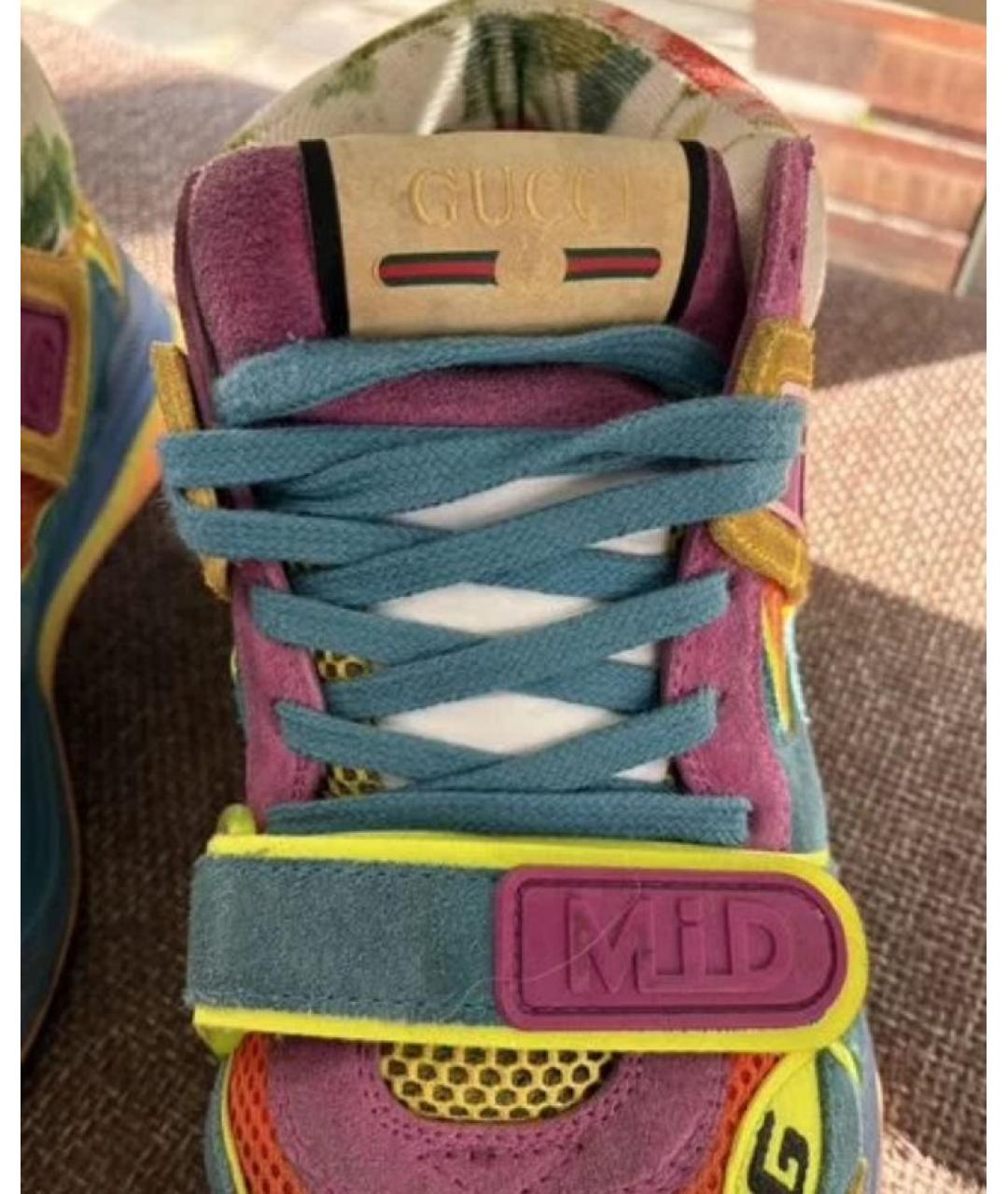 GUCCI Мульти кроссовки, фото 5