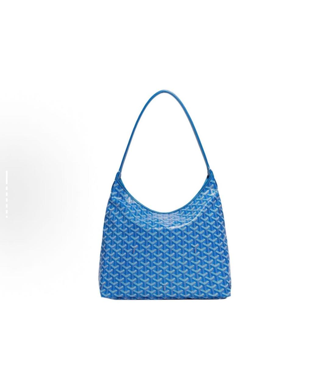 GOYARD Синяя кожаная сумка тоут, фото 3