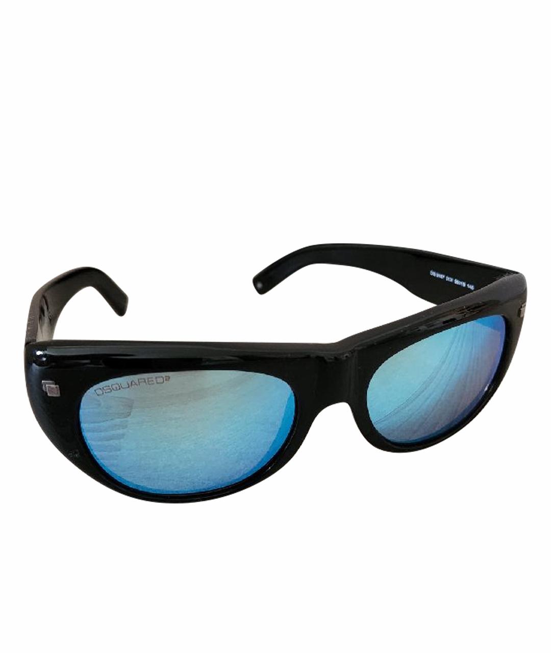 DSQUARED2 Черные пластиковые солнцезащитные очки, фото 1
