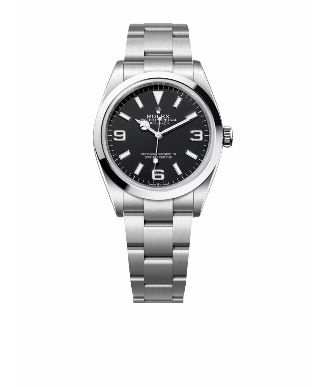 ROLEX Черные часы, фото 1