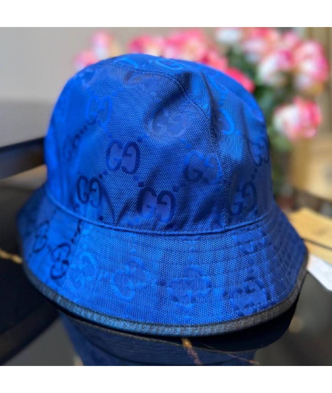 GUCCI Синяя шляпа, фото 2