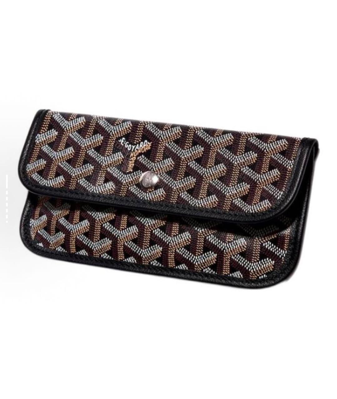 GOYARD Черная кожаная сумка тоут, фото 4