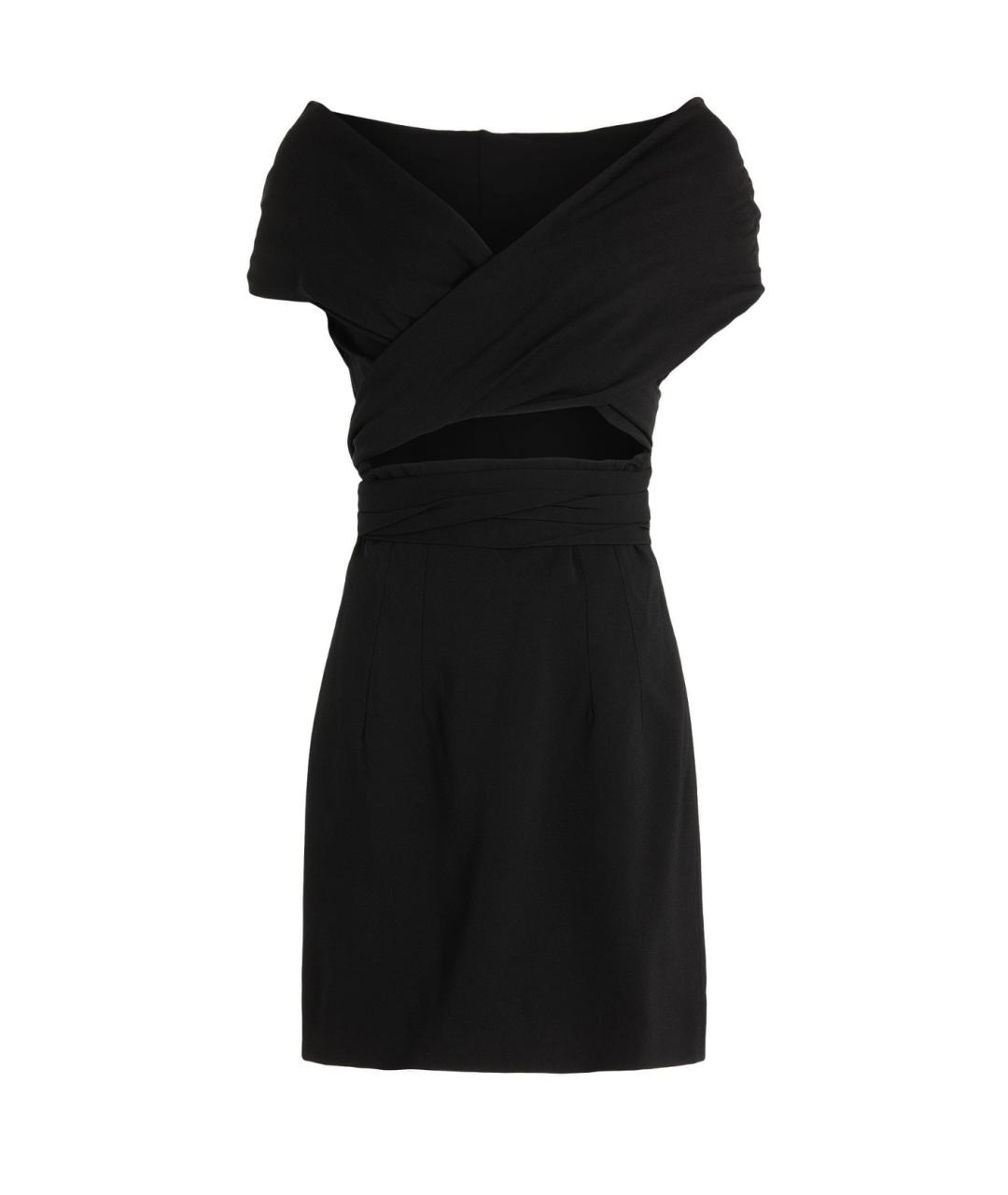DOLCE&GABBANA Черное коктейльное платье, фото 5