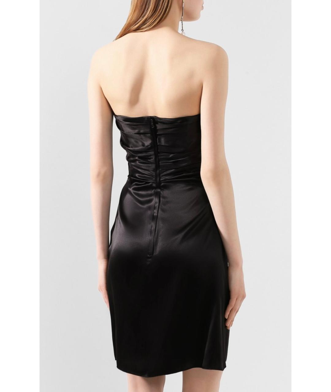 DOLCE&GABBANA Черное коктейльное платье, фото 3