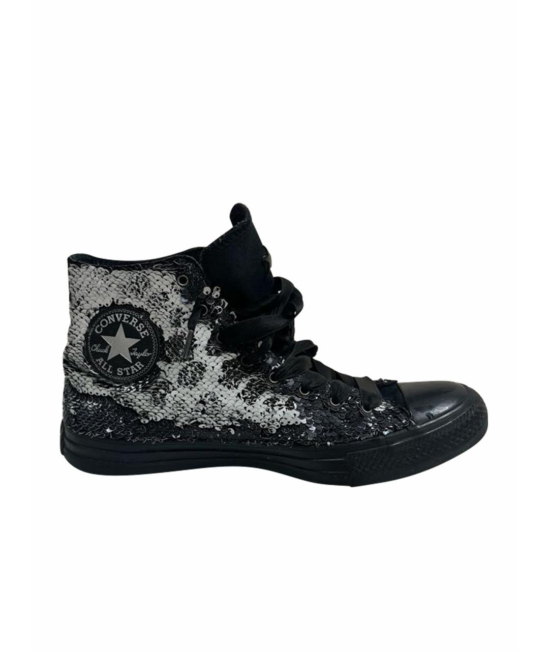 CONVERSE Черные текстильные кеды, фото 1