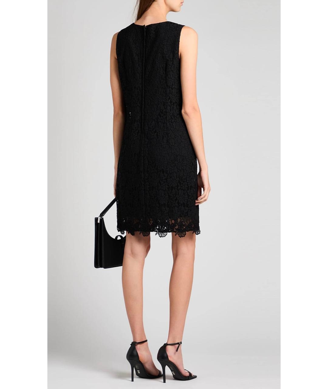 DOLCE&GABBANA Черное коктейльное платье, фото 3